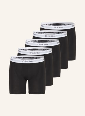 Calvin Klein 5er-Pack Boxershorts schwarz