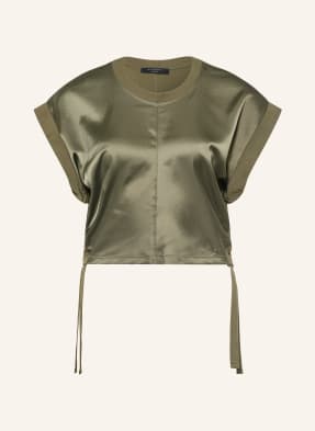 Allsaints T-Shirt Mira Im Materialmix gruen