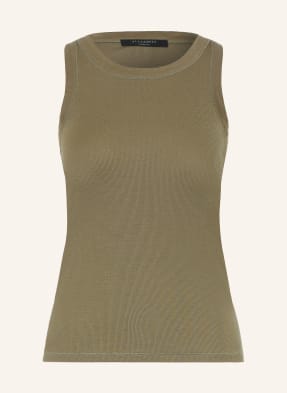 Allsaints Top Rina olivová