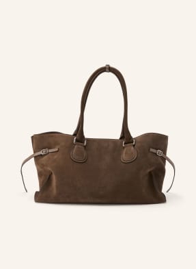 Radica Studio Shopper Mamma Maxi tmavě hnědá / stříbrná