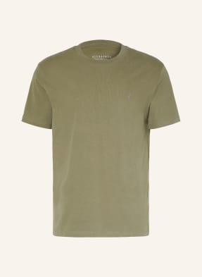 Allsaints Tričko Dexter khaki