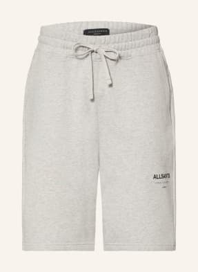 Allsaints Teplákové Kraťasy Undrgrnd světle šedá