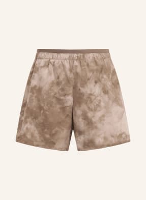 Adidas Terrex Trekingové Šortky Terrex Multi Spray Dye clima365 světle hnědá / tmavě hnědá