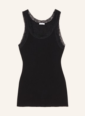 Mey Top Série Wool Expressive černá