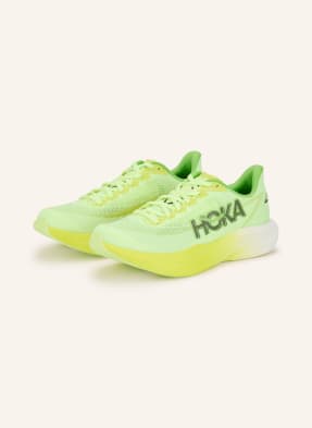 Hoka Běžecké Boty Mach 7 neonově zelená