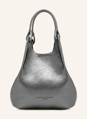 Gianni Chiarini Umhängetasche Dua Mini silber