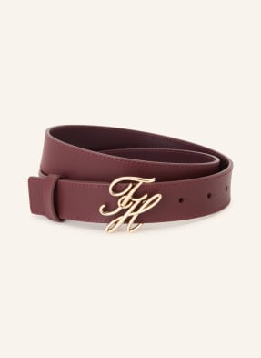 Tommy Hilfiger Ledergürtel rot