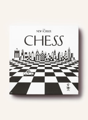Printworks Desková Hra - Šachy Chess Nyc černá / bílá