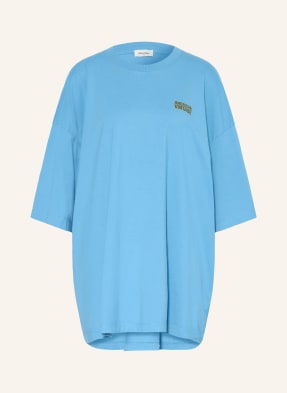 American Vintage Oversized Tričko Gixy modrá