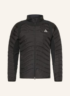 Nike Peříová Běžecká Bunda Acg „Lava Loft“ černá / bílá