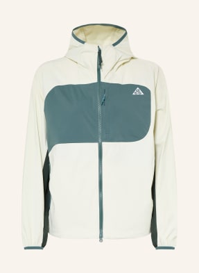 Nike Funkční Bunda Acg Five Towers světle zelená / tmavě zelená / petrolejová