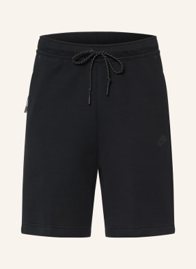 Nike Teplákové Kraťasy Z Mikiny Tech černá