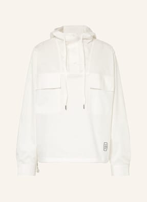 Lacoste Bunda Přes Hlavu bílá