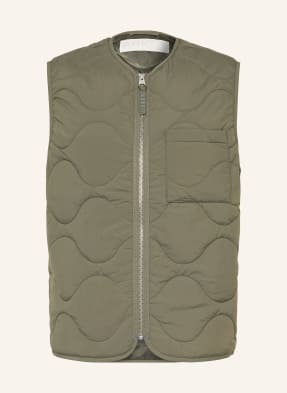 Arket Prošívaná Vesta khaki