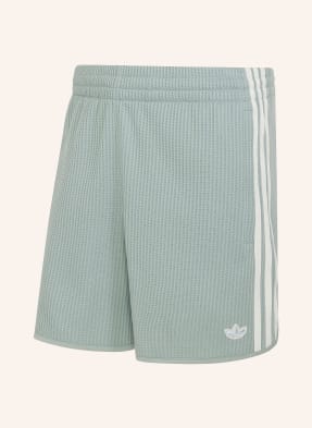Adidas Originals Šortky Waffle Knit Sprinter světle zelená