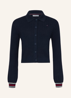 Tommy Hilfiger Strickjacke blau