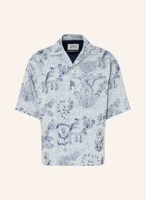 Scotch & Soda Letní Košile Volného Střihu tmavě modrá / modrá
