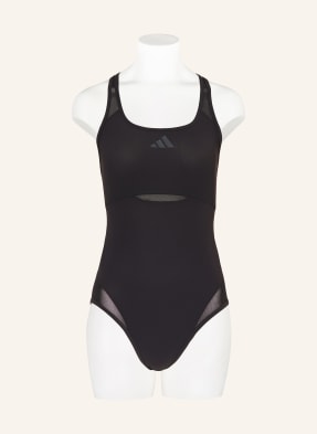 Adidas Badeanzug Lanelux Y-Back Mesh schwarz