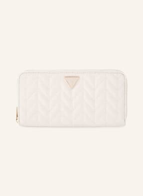 Guess Geldbörse Stacey Large weiss