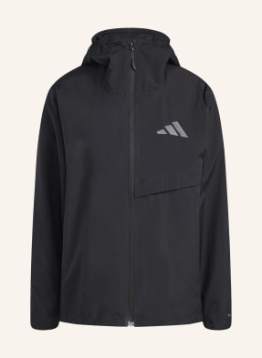 Adidas Terrex Nepromokavá Bunda Terrex Multi 2 Layer Climaproof černá / bílá