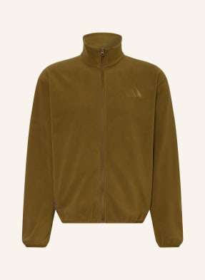 Adidas Terrex Fleecová Mikina Terrex Multi Cilmawarm Full Zip světle hnědá