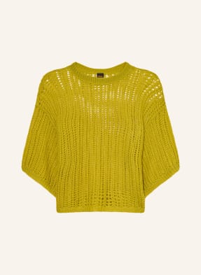 Boss Pullover Frug Mit 3/4-Arm Und Mohair gruen