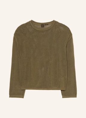 Boss Pullover Farde gruen