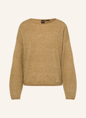 Boss Pullover Folletto Mit Alpaka gruen