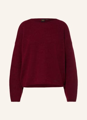 Boss Pullover Folletto Mit Alpaka rot