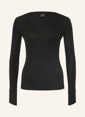 Boss Longsleeve Edeline schwarz