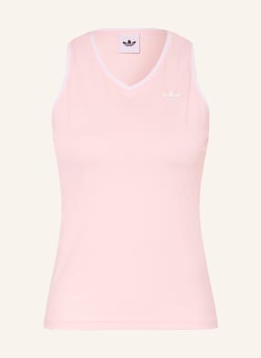Adidas Originals Funkční Top Classics světle růžová / bílá