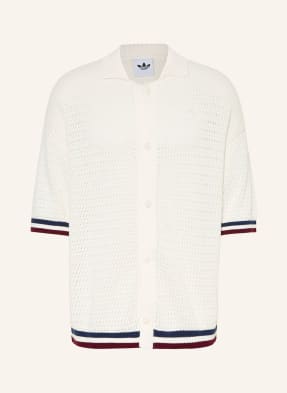 Adidas Originals Strickhemd Munich Loose Fit weiss