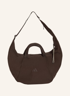 Adidas Sportovní Taška Motion Croissant Large hnědá