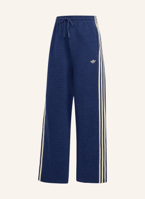 Adidas Originals Tepláky Firebird S Pruhy Z Galonu tmavě modrá / krémová
