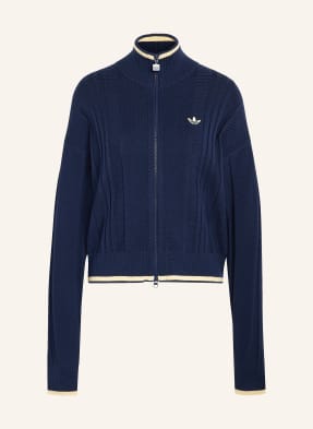 Adidas Originals Pletený Svetr Firebird Originals modrá / bílá