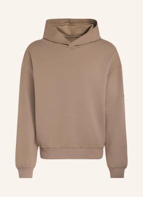 Adidas Mikina S Kapucí Soft Lux khaki