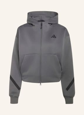 Adidas Mikina Z.N.E. tmavě šedá