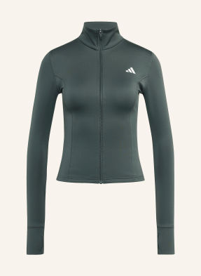 Adidas Bunda Na Trénink Optime Essentials petrolejová