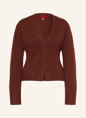Hugo Strickjacke Selosy braun