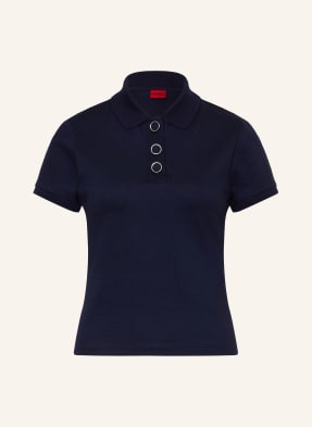 Hugo Jersey-Poloshirt Dereyel blau