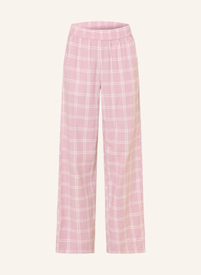 Darling Harbour Schlafhose Aus Flanell rosa
