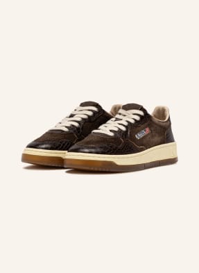 Autry Sneakersy Medalist Low Cj tmavě hnědá