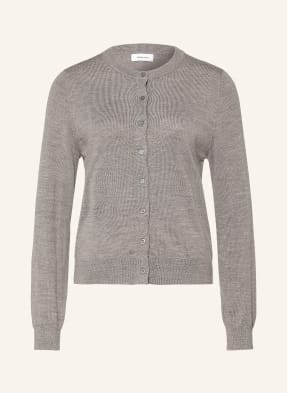 Darling Harbour Strickjacke Aus Merinowolle beige