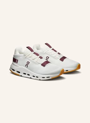 On Sneakersy Cloudnova 2 krémová / tmavě červená