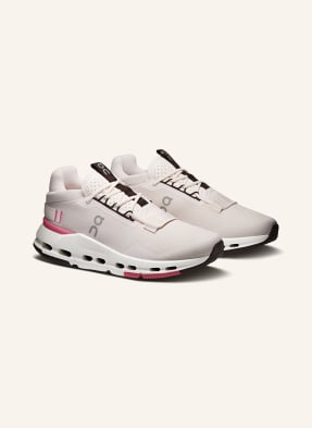 On Sneakersy Cloudnova 2 bílá / hnědá / růžová