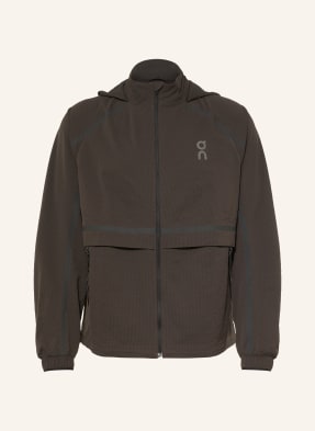 On Laufjacke Performance Volt braun