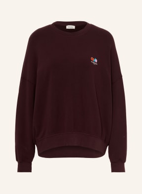 American Vintage Mikina Atubay tmavě červená