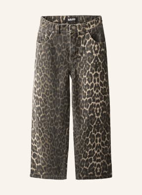 Molo Džíny Aska Extra Relaxed Fit 9783 brushed leo