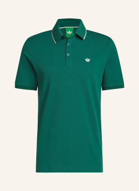 Adidas Originals Piqué-Poloshirt Original Twistknit Trefoil gruen