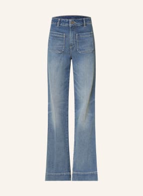 Liu Jo Flared Džíny 79109 den.blue new dirty w